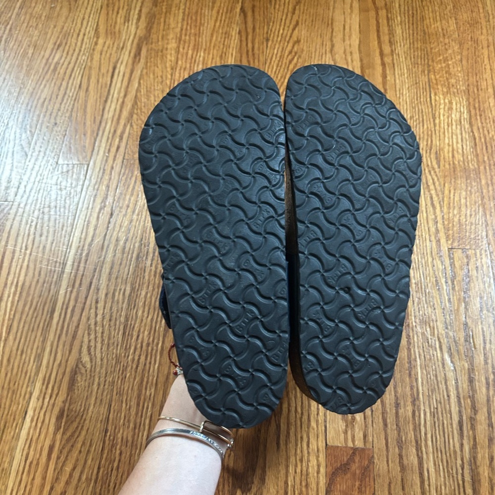 Women’s Birkenstock Navy Gizeh Thong Sandals Size 39 - Picture 4 of 4